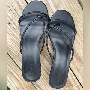 Black Open Edit pumps